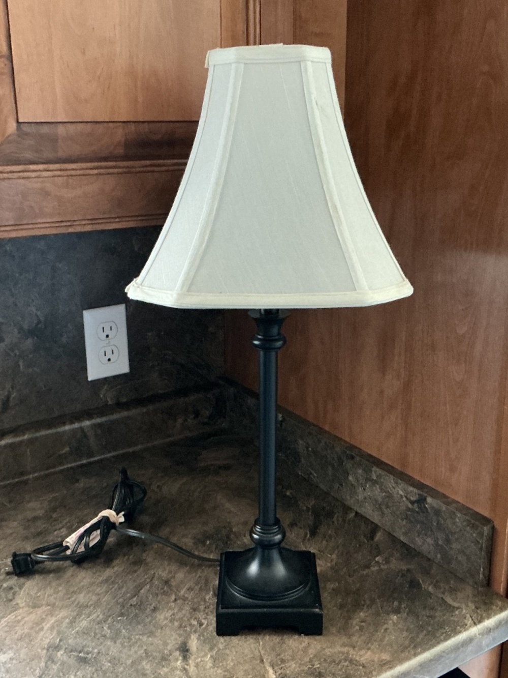 Black Table Lamp w/Shade